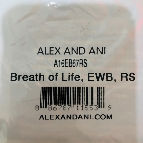 SOLD - Breath of Life Charm Bangle Alex Ani NWT - Picture 4 of 4